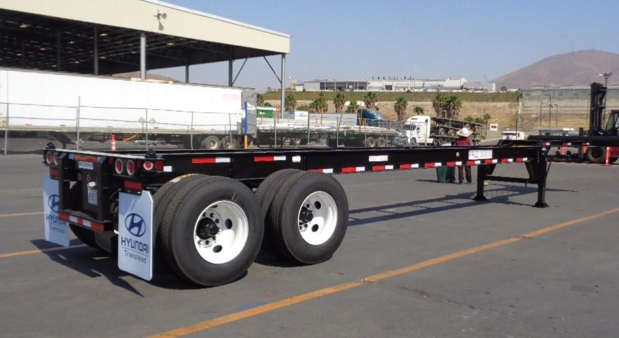 2023 HYUNDAI 40FT CHASSIS Coast Hyundai Trailer