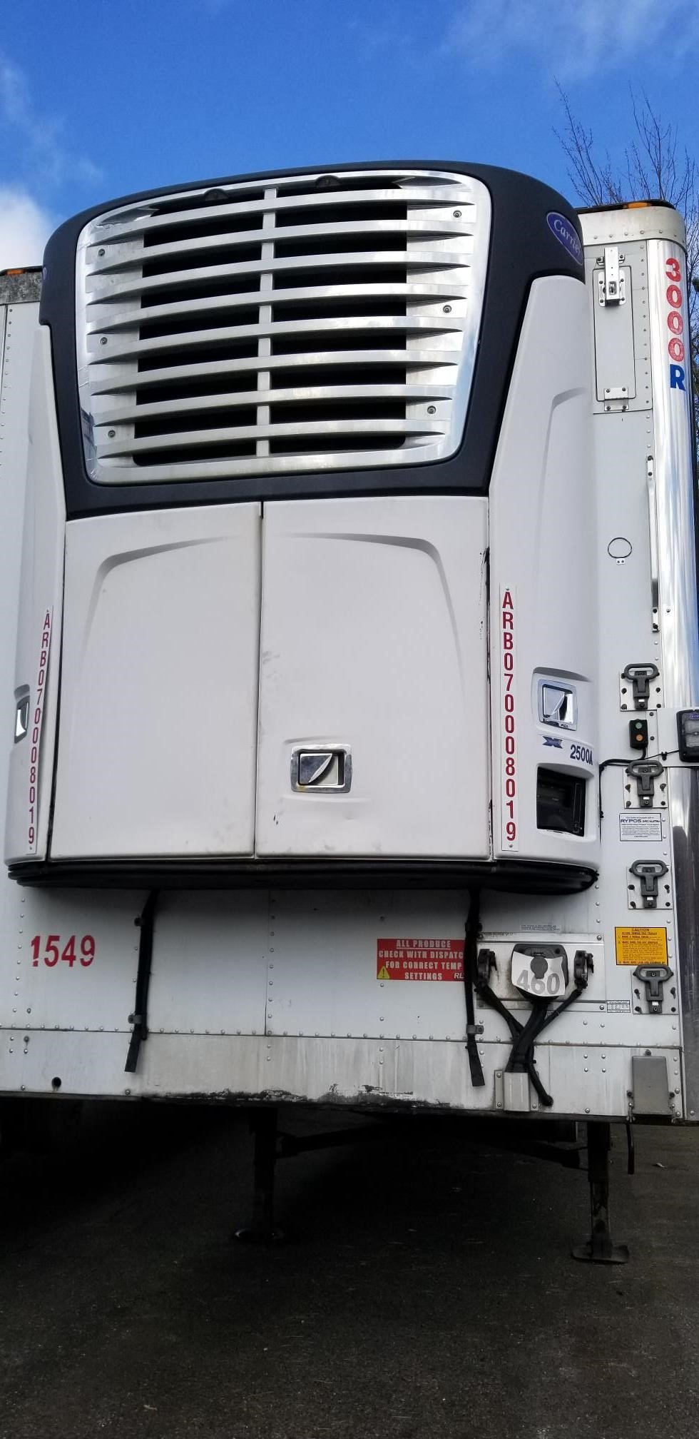 2008 UTILITY REEFER 7250202232