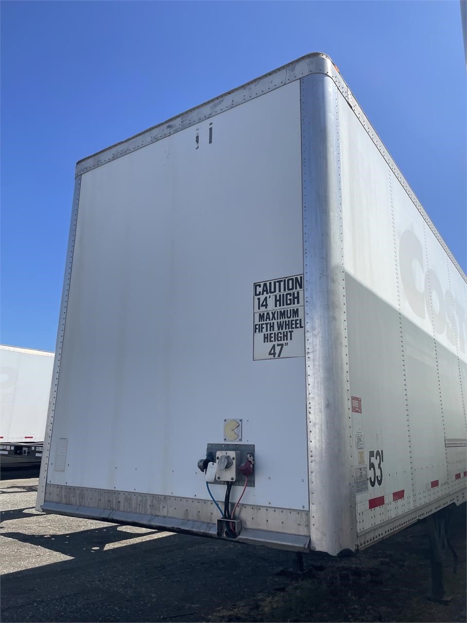 2016 WABASH 14' Dry VanC059963 Coast Hyundai Trailer
