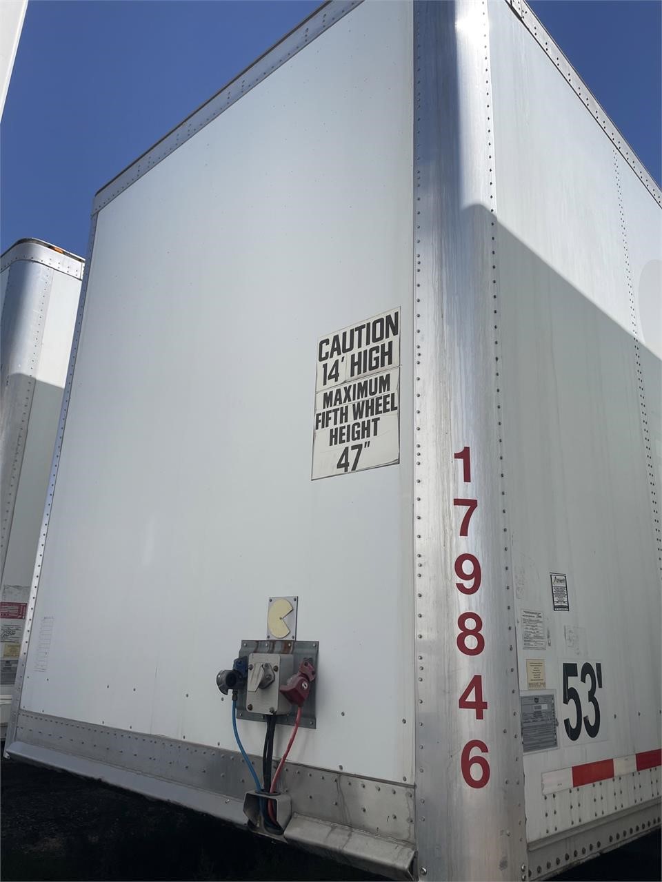 2016 WABASH 14' DRY VAN C059965 Coast Hyundai Trailer