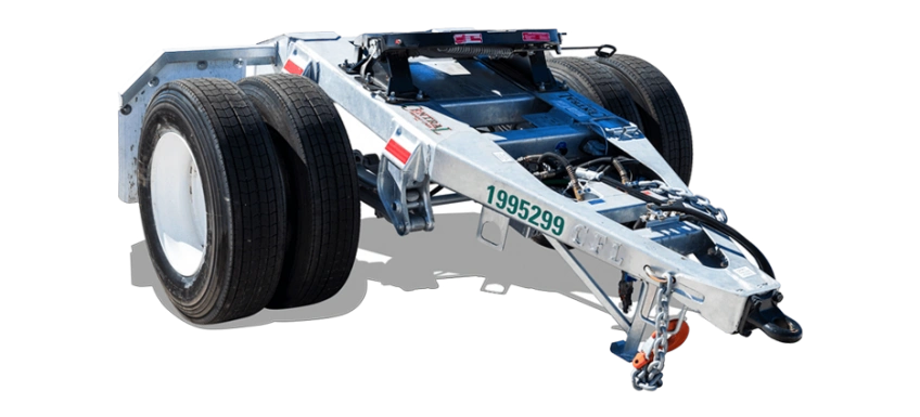 Durable Hyundai HT Converter Dollies lined up in warehouse