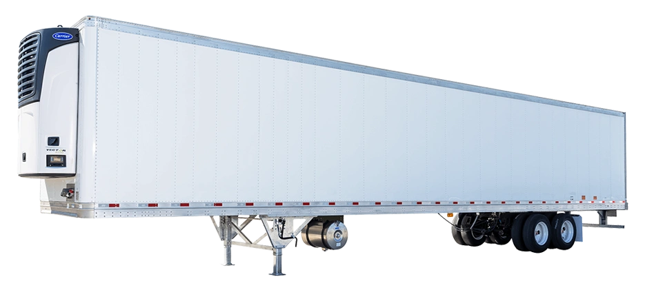 Hyundai Translead refrigerated trailer with ThermoTech insulation parked at a loading dock